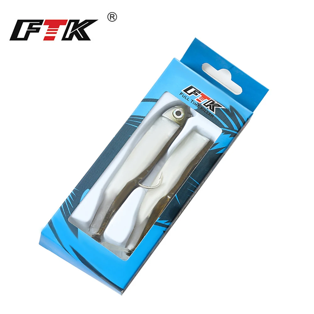 ФТК черный minnow jig head рыболовная приманка мягкие приманки Щука 5g/12g/ 2 5g бас Рыбалка