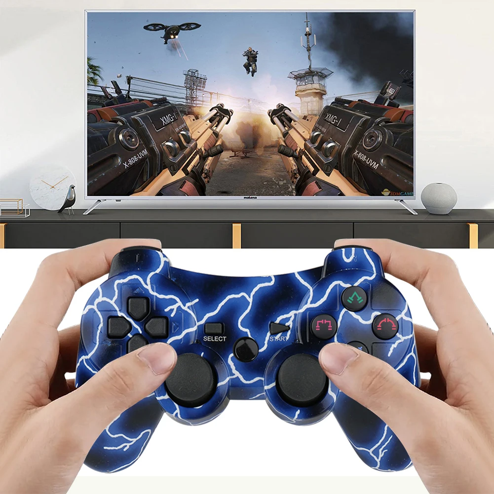 K ISHAKO беспроводной/проводной для PS3 контроллер геймпад для PlayStation 3 геймпад двойной шок USB игровой джойстик консоль для sony