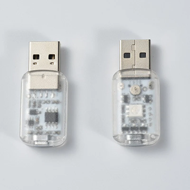 

Car Auto Lamp USB Light DJ RGB Mini Colorful Music Sound Light USB Lamp Light