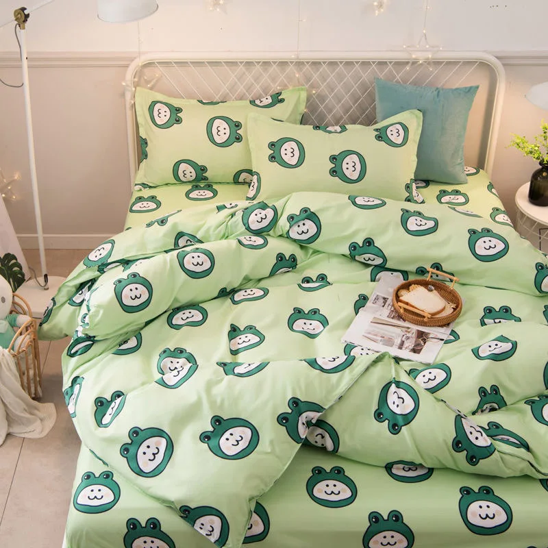 

JUSTCHIC Kids Single Queen 200x230cm Cartoon AB Double-sided Printing Polyester Duvet Cover (without Bed Sheet and Pillowcase)