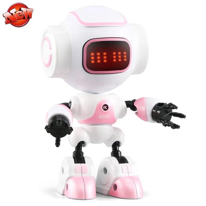 Mini Smart Alloy Toy Robot Phone Holder Kids Gifts Sensing Touch Multi-function Music remote control | Игрушки и хобби
