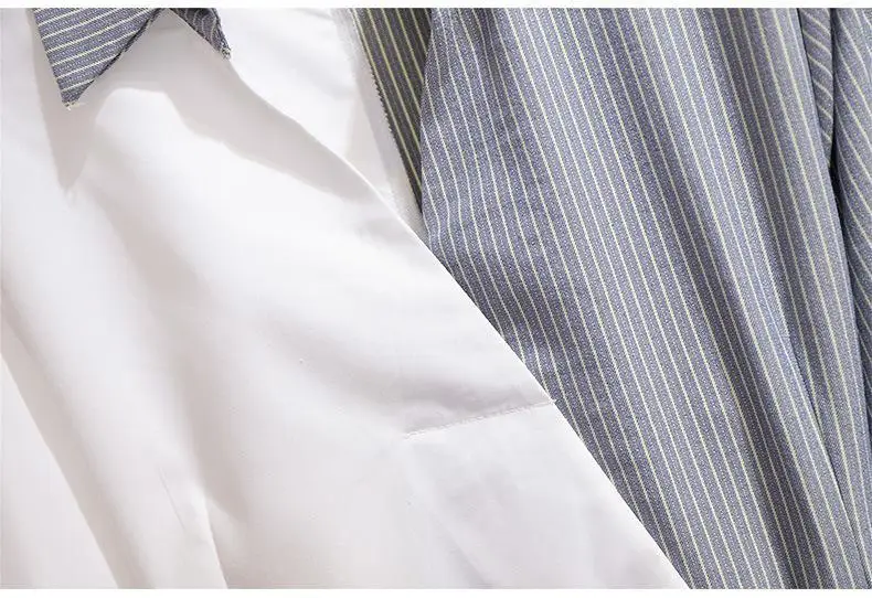 2XL-6XL женское осеннее платье большого размера повседневное Полосатое лоскутное платье с длинными рукавами 5XL Большие размеры; для офиса дамское необычное платье