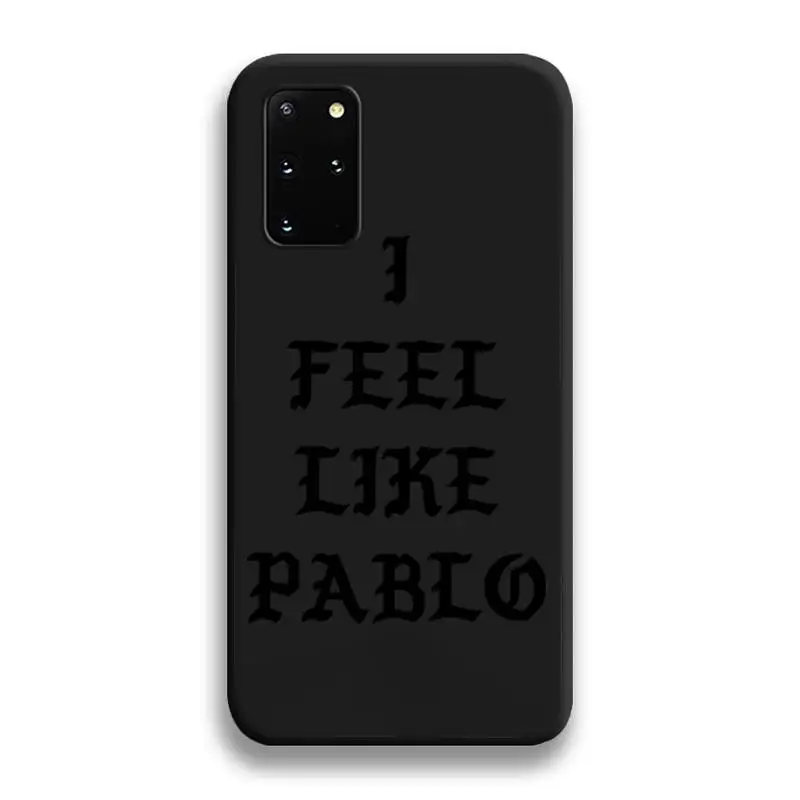 Чехлы для телефонов Kanye Omari West fashion с Пабло Samsung Galaxy S21 Plus Ultra S20 FE M11 S8 S9 plus S10 5G lite 2020 -