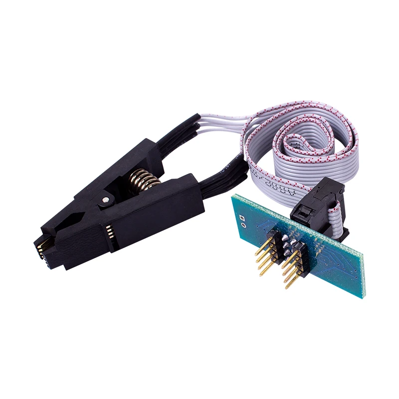 SOIC8 SOP8 Flash Chip IC тестовый зажим с SPI кабелем программатора BIOS TL866A/CS| |