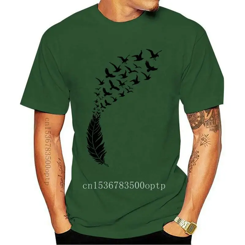 

New Women Feather Bird Cartoon 90s Clothing Fashion Clothes Lady T-shirts Top Womens T Shirt Ladies Graphic Female Tee T-Shirt