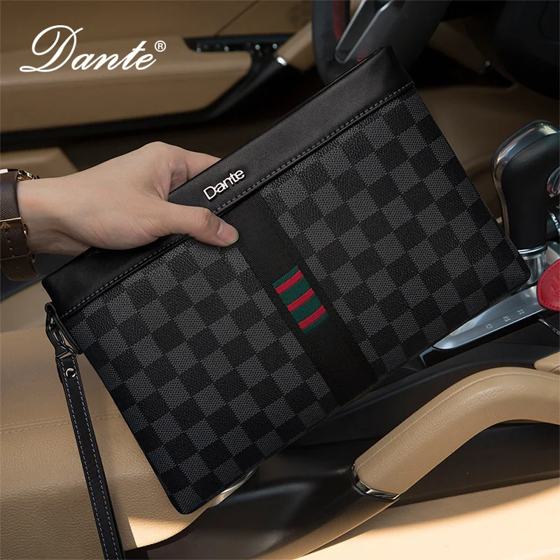 

Factory direct sales clutches men's new fashion clutch bag business casual leather clutch bag