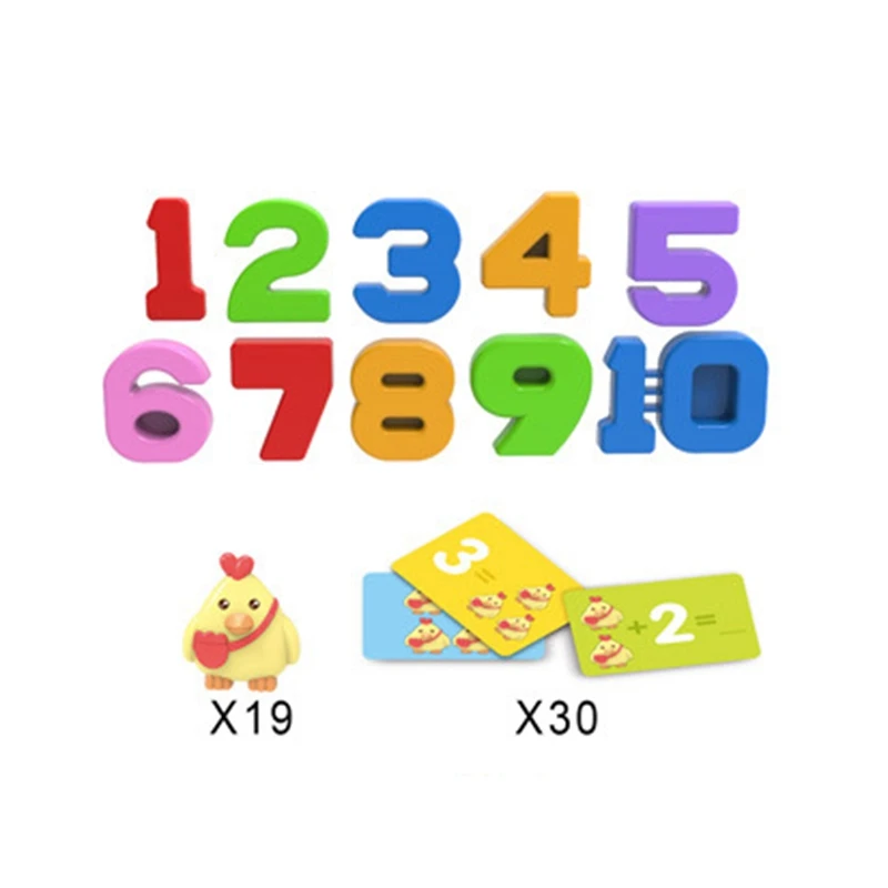 Цыпленок баланс крутая математическая игра STEM Дошкольное Обучение Обучающие