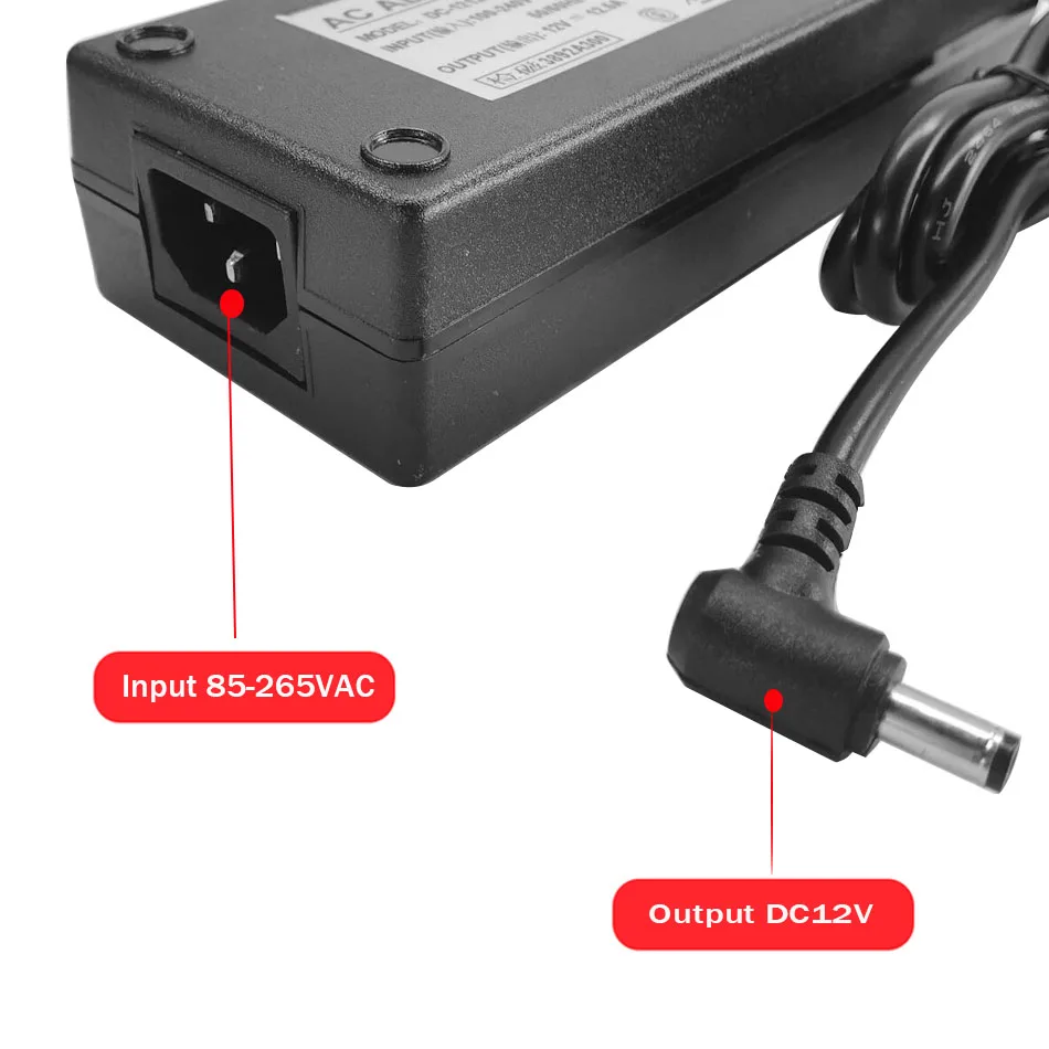 Адаптер питания для светодиодных лент 12 В 150 А Вт | Лампы и освещение