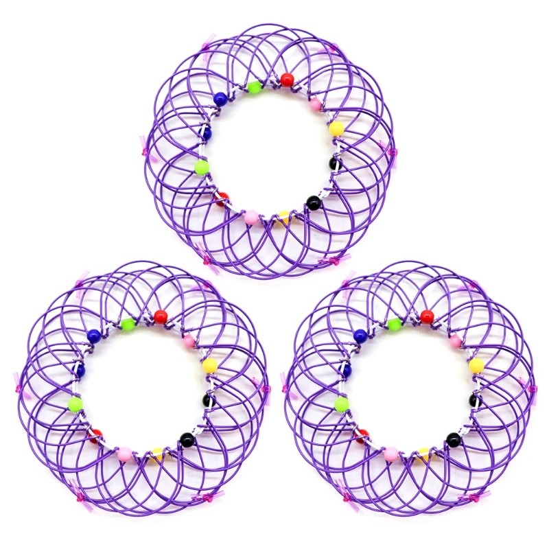 

Variety Flower Basket Thirty-Six Variable Mild Steel Magic Hoop Children's Toy