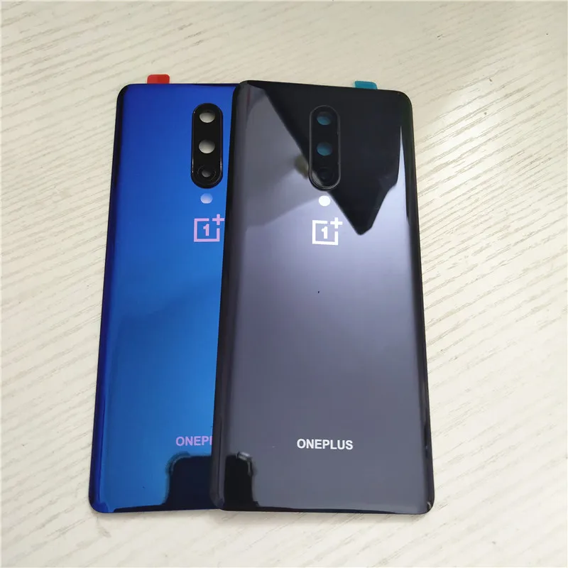 

Оригинальная задняя крышка батарейного отсека заднее стекло для Oneplus 8 Крышка батарейного отсека чехол с объективом камеры для Oneplus8