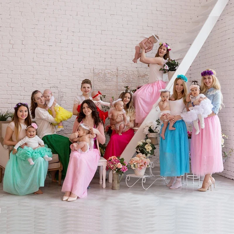 Модная юбка для девочек новые стильные женские юбки винно красные пачки Пышные