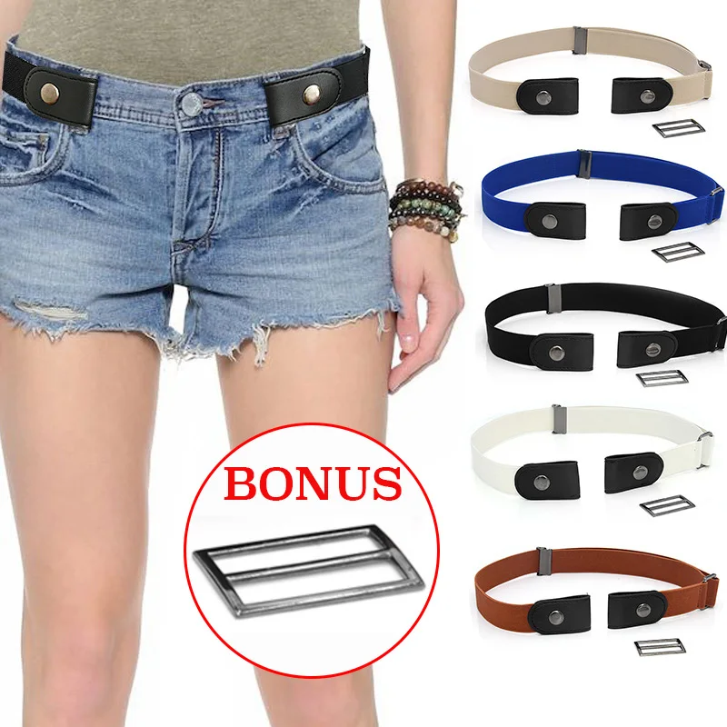 

Easy Belt Without Buckle Elastic Belts For Women Stretch riem Men Jeans cintos extensible Kids Boys girls cinturon mujer magic