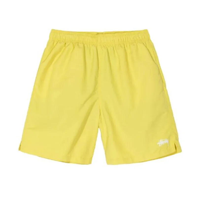 

2021 Summer New Sports And Leisure Cool Beach Shorts Men's Jogging Polyester Quick-Dryiang Skateboard Gyms Fitness 3-Point Pants