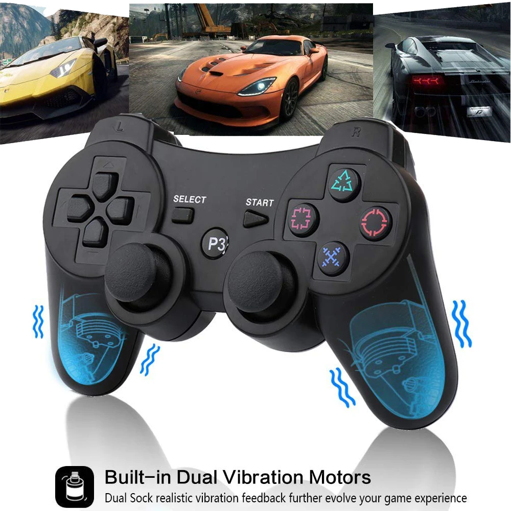 Для SONY PS3 Bluetooth контроллер геймпад Manette для Sony Play Station 3 джойстик беспроводной SIXAXIS