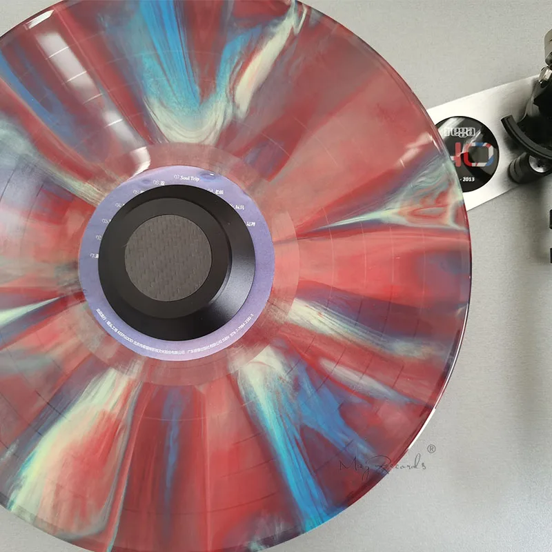 Углеродное волокно алюминиевый сплав материал LP виниловые поворотные платформы