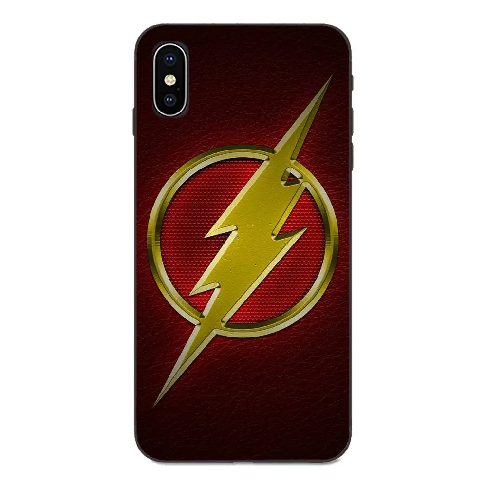 as picture Для Apple iPhone 4 4S 5 5S SE 6 6S 7 8 Plus X XS Max XR Мягкий силиконовый чехол из ТПУ Черный хипстерский чехол флэш флеш-флеш супергерой - Цвет: as picture