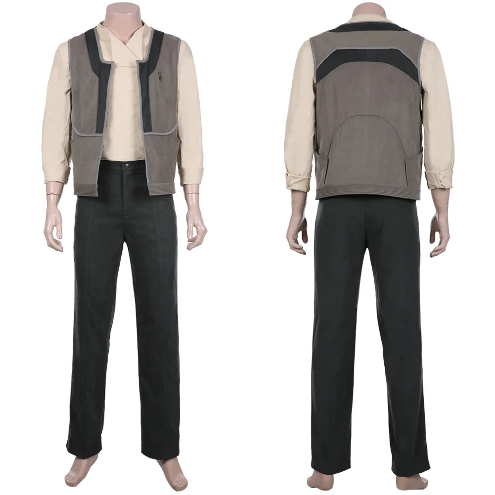 

Звезда Косплэй Trek Пикар Косплэй костюм из рубашки, жилета и брюк наряд-Униформа полный комплект, карнавальные костюмы на Хэллоуин