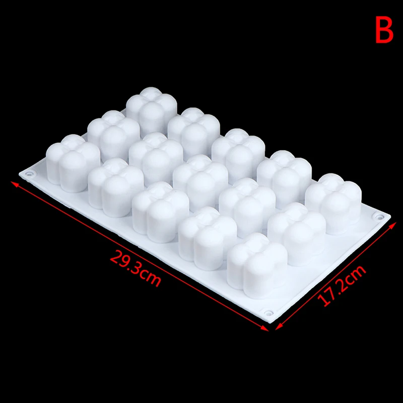 

DIY Candles Mould Aromatherapy Plaster Candle Silicone Mold Hand-Made Soap Mold