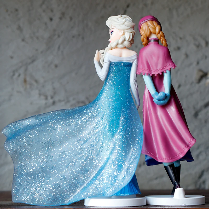 

18cm Disney Figure Frozen Anna Aisha Figure Collection Peripheral Model
