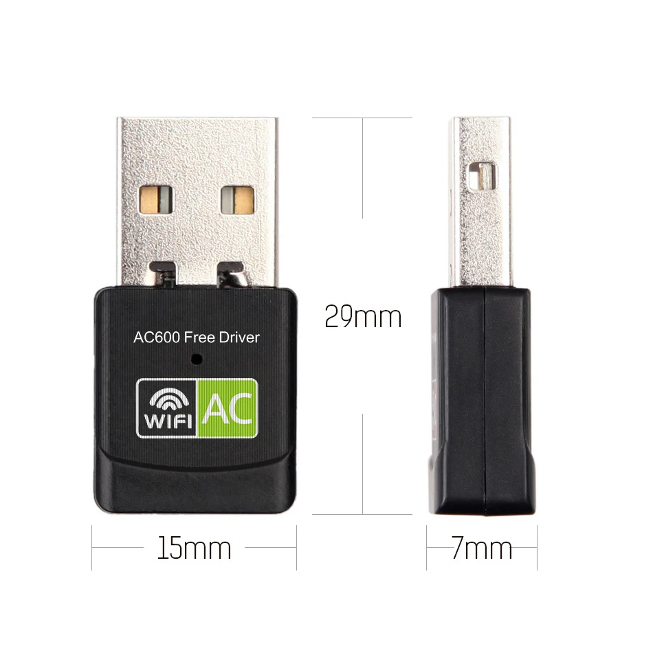 USB Wi-fi адаптер Creacube для ПК 600 Мбит/с 5 8 ГГц