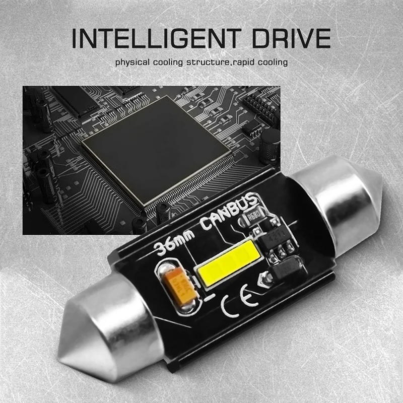 MAXGTRS 2x c5w led Canbus Светодиодная Лампочка 12 В гирлянда 31 мм 36 мм 39 мм 41 мм c5w c10w лампа для чтения интерьер автомобиля светильник Csp чип Белый