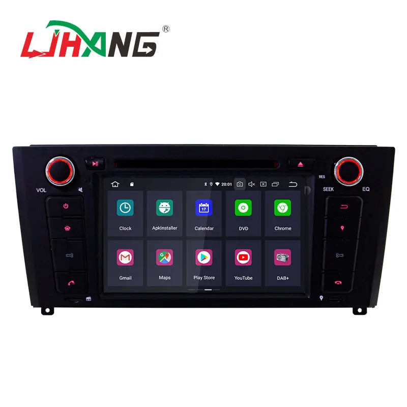 LJHANG 1 Din Andorid 10 автомобильный dvd плеер для BMW серия E81/E82/E88 2004 2011 GPS Navi Радио стерео