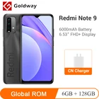 Смартфон Xiaomi Redmi Note 9, 6 + 128 ГБ, 6,53 дюйма, Snapdragon 662, 8 ядер, 48 МП, 6000 мАч