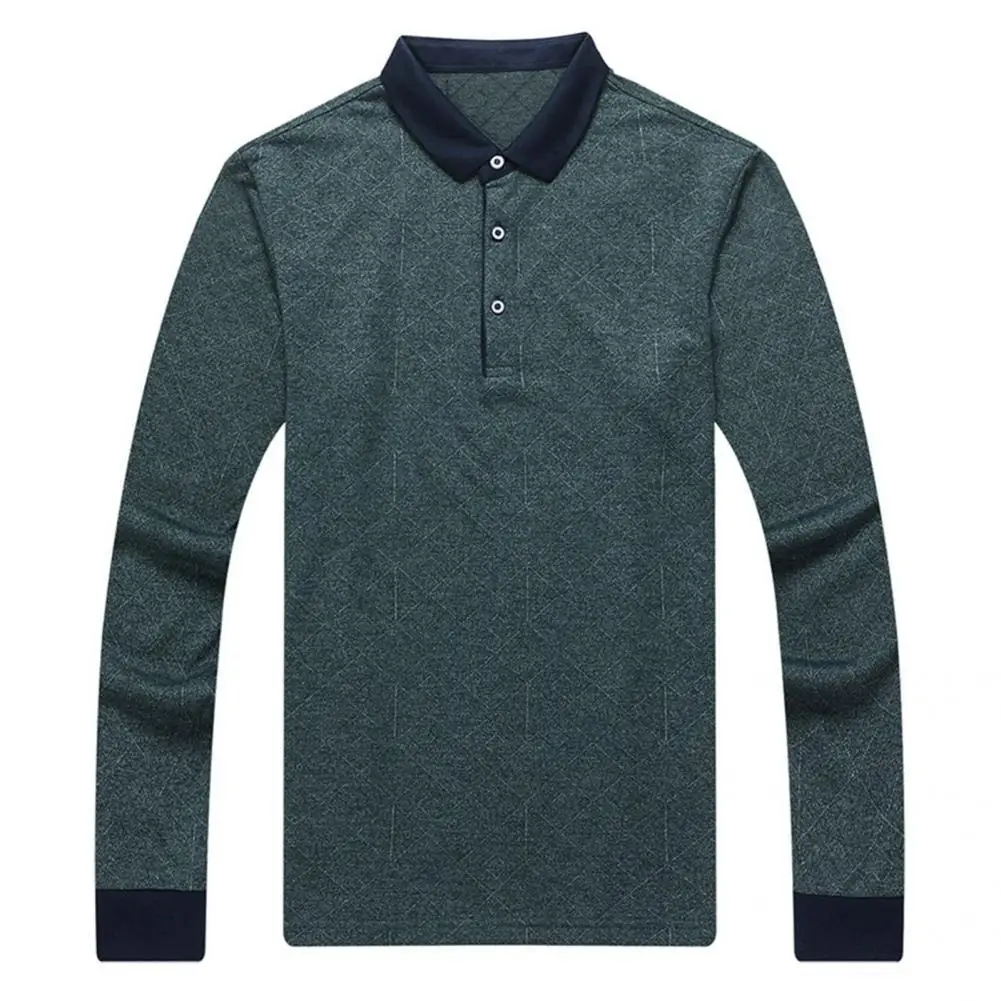 

Рубашка в клетку, рубашка-поло в стиле пэчворк с отворотом, мужская рубашка для повседневной носки