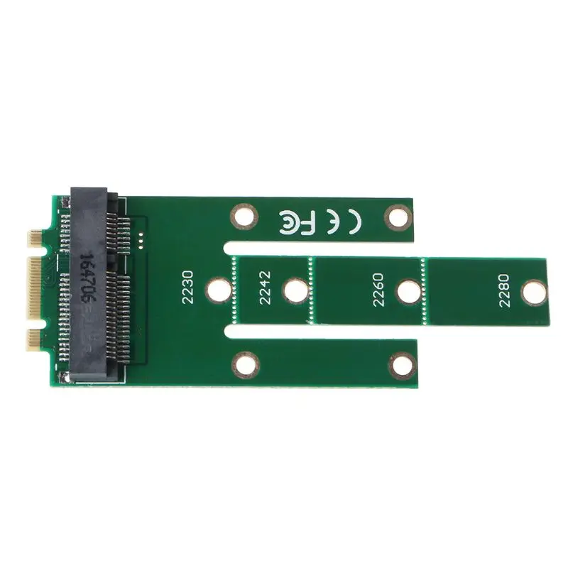 Плата расширения M.2 B Key на адаптер mSATA Mini PCI e преобразователь SSD 2242 2230 2260 плата