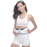 Chargeable Ultrasound Laser Slimming Belt Vibrator Weight Loss Fat Burning Laser Abdominal Muscle Stimulator Waist Massager GD-S
