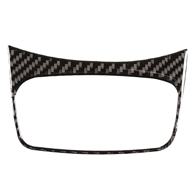 

Real Carbon Fiber Center Console Armrest Storage Box Panel Cover Trim Frame for Nissan Sylphy 2016-2019