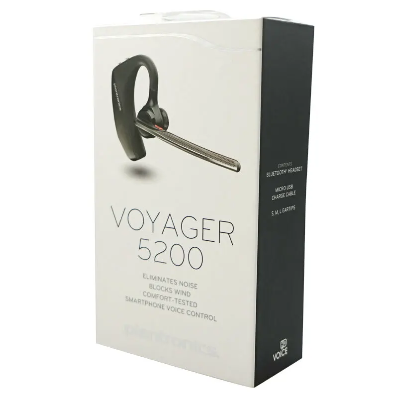 Оригинальная Беспроводная деловая гарнитура Plantronics Voyager 5200 Bluetooth 4 1 с программным