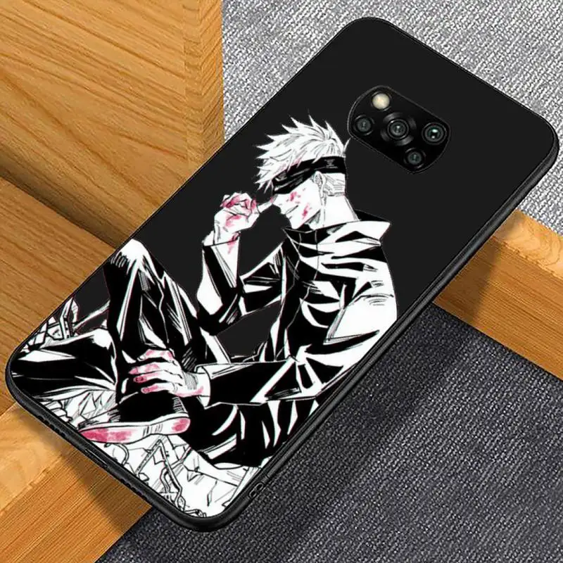 

Jujutsu Kaisen Phone Case For Xiaomi Mi Redmi Note 7 8 9 pro 8T 9T 9S 9A 10 Lite pro