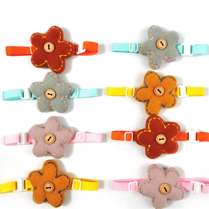

50/100pcs Cute Dog Bow Tie Star Shape Pet Supplies Dog Accessories Small Dogs Cat Bowties Neckteis Dogs Holiday Product