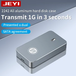 Алюминиевый корпус JEYI GTR m.2 NVME SSD 3,1, чехол Optibay TYPE C3.1 JMS583 m2 USB3.1 M.2 PCIE U.2 PCI-E SATA