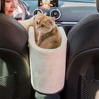 bed for cats central control car pet cushion seat plush dog foldable bed transportation cat nesk portable and comfortable box
