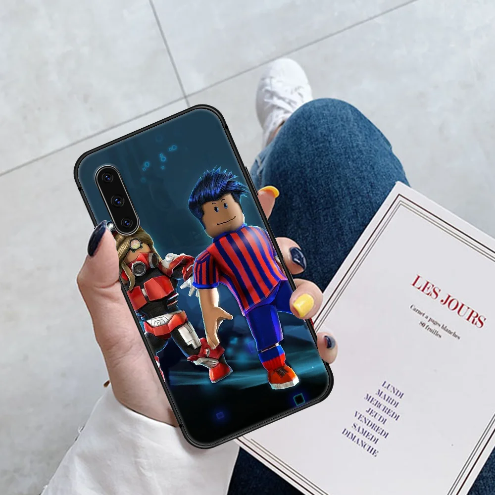 

Game Robloxes Phone Case For Huawei P Mate 10 20 30 40 Pro Lite Smart 2019 2021 black Waterproof 3D Bumper Soft Etui Tpu Prime