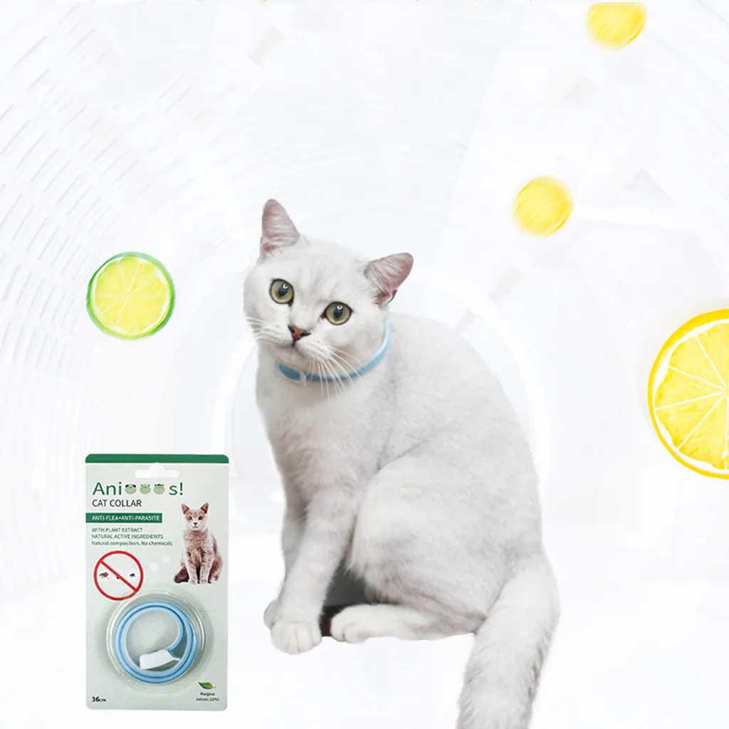 Удаляет блох и клещей ошейник собаки кошки до 8 месяцев от воротник M код периметр