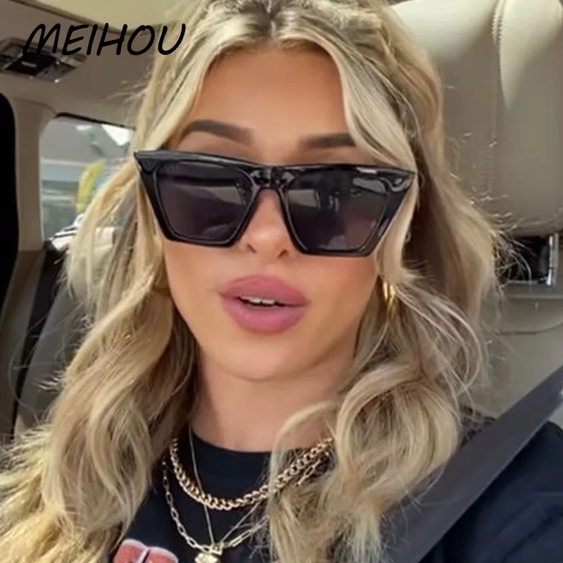 

Очки солнцезащитные женские «кошачий глаз», классические винтажные маленькие модные солнечные очки карамельных цветов, UV400