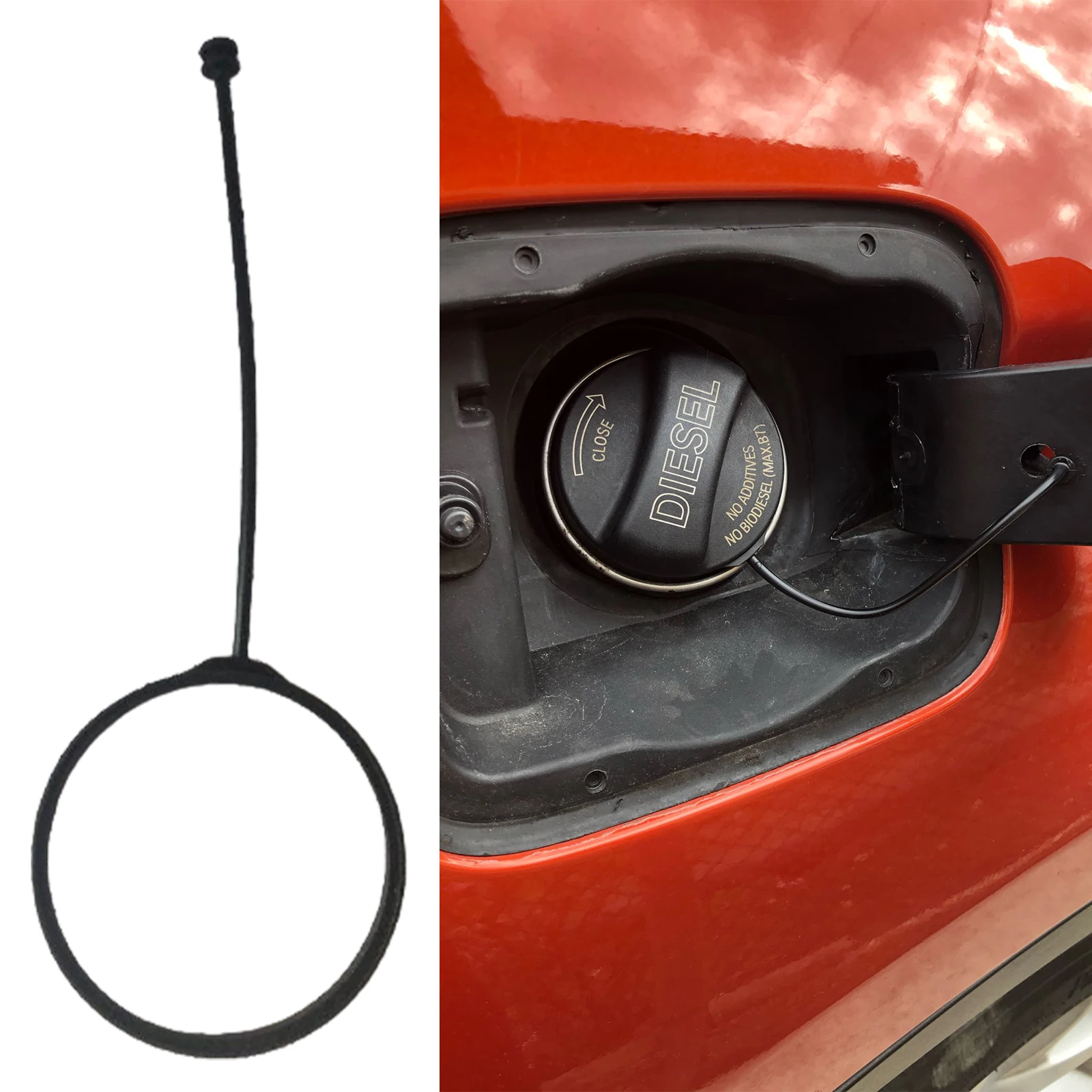 

Fuel Oil Tank Cover Cable Sling Gas Cap Rope Line 16117222391 For BMW X1 X3 X4 X5 X6 Z4 Mini E70 E46 E90 E39 E87 F10 F11 E83 E60