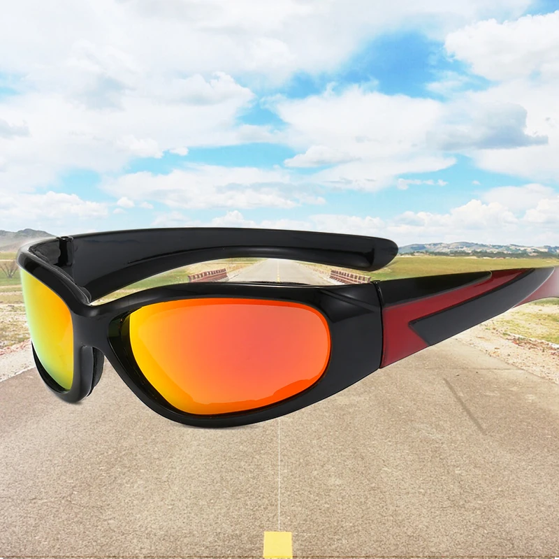 

X9051 car glasses anti-ultraviolet sunglasses men women glasses discoloration polarized glasses windproof mirror anti-fog rain