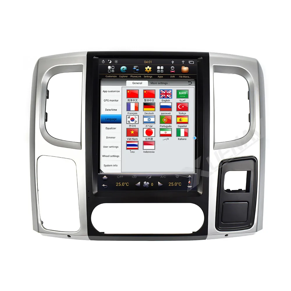 Car Autoradio GPS Navigation DVD player For Dodge RAM 1500 2009- 2019 Support Android App download and Google play store | Автомобили и