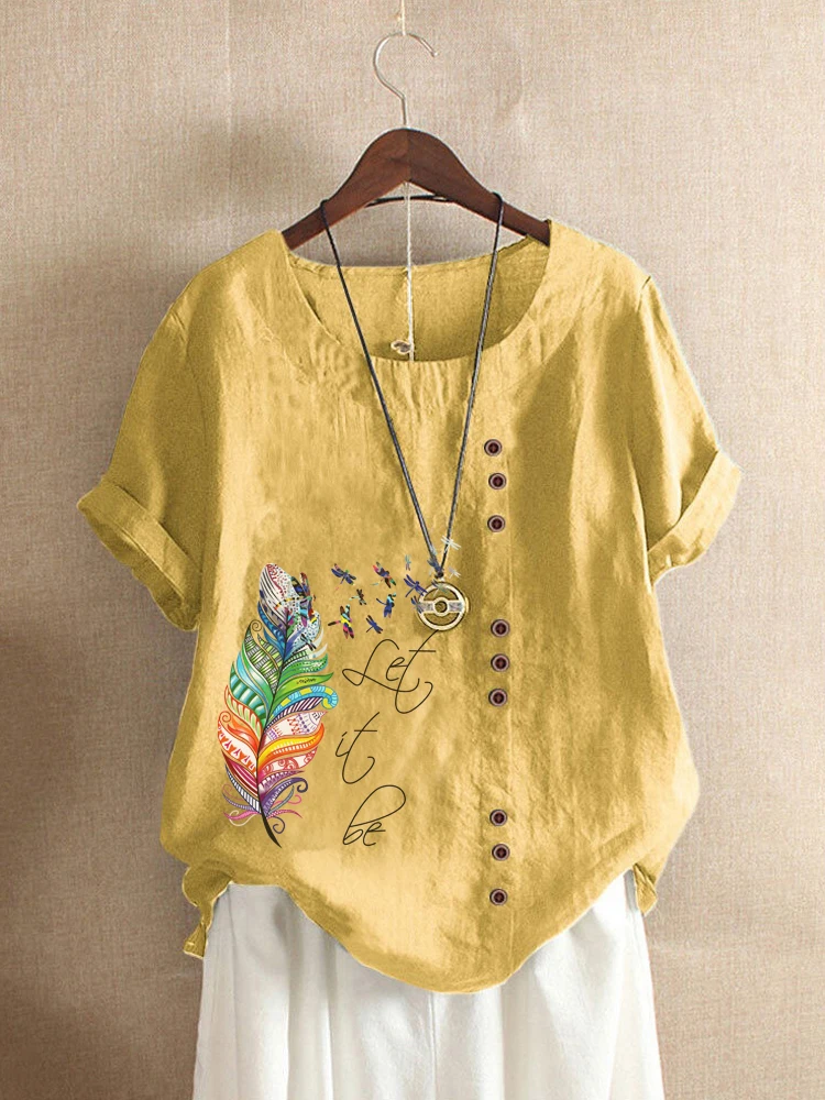 Новинка Сезон лето Модные женские повседневные свободные футболки с круглым