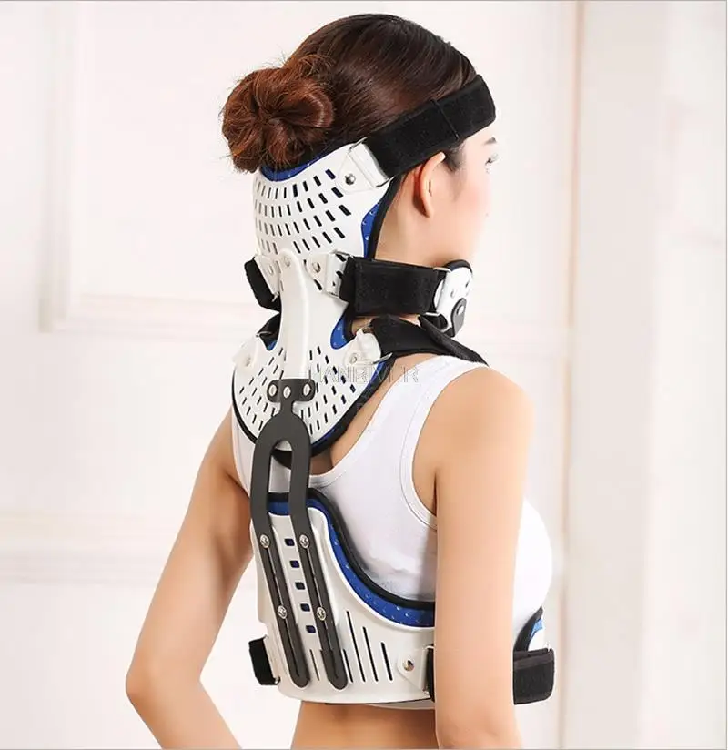 Head and neck and thoracic support brace orthopedic cervical support thoracic cervical spine head fracture support J2298