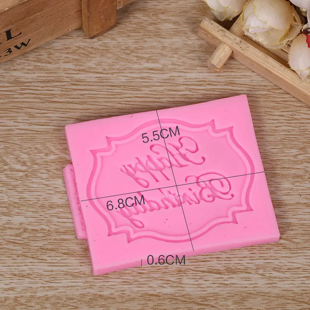 Силиконовые 3D формы для торта на день рождения украшения пирожных сделай сам