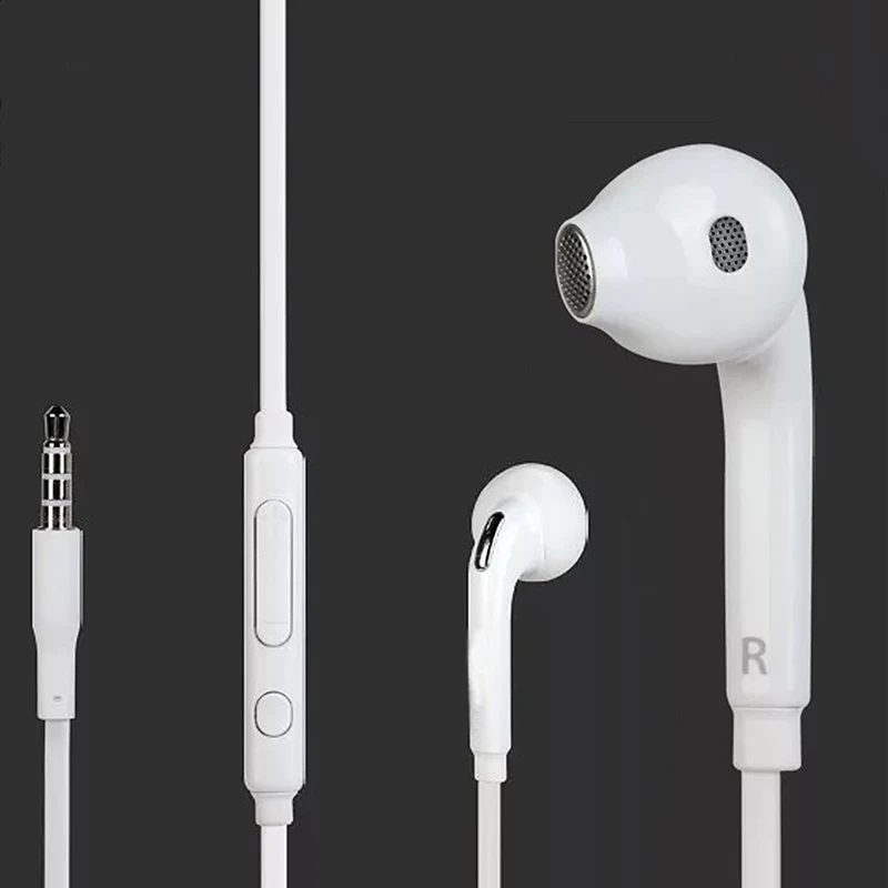 

Universal Wired In-Ear Earphone 3.5mm Earphones with HD Mic Head Phones Earbuds