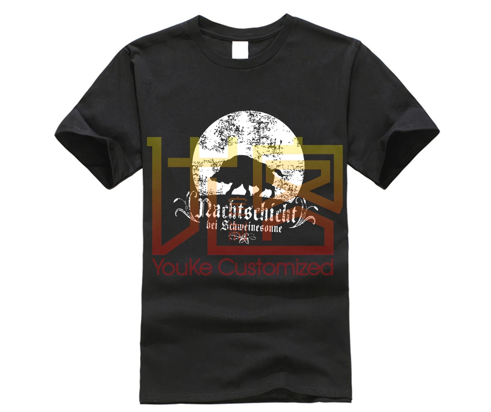 Лидер продаж 2019 модная летняя стильная футболка для ночной смены в свиньи солнце