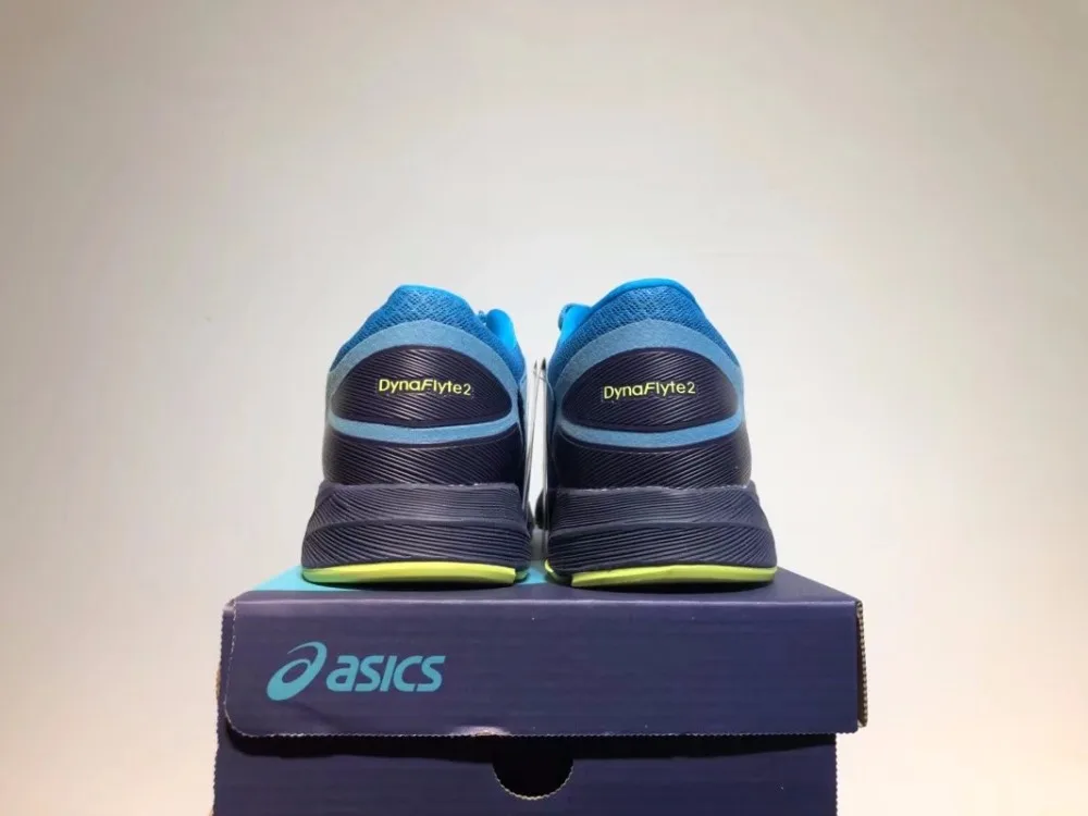 Оригинальное новое поступление Аутентичные ASICS DynaFlyte 2 мужские устойчивые кроссовки ASICS Спортивная обувь Кроссовки Tianjiao