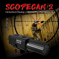 runcam scopecam 2 scope cam airsoft paintball gel ball zoom camera full aluminum housing ip64 water proof wifi app setting