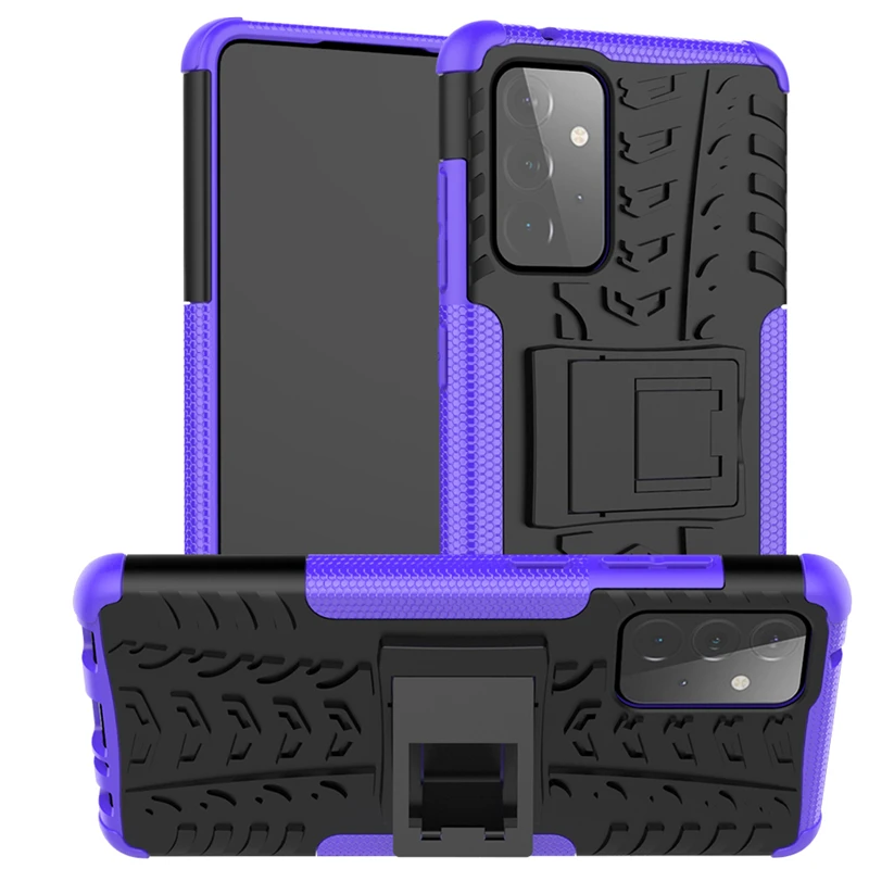 Cover For Samsung Galaxy A72 5G Case Rubber Bumper Dual Layer Armor Back Cover For Samsung A72 5G Case For Samsung A72 5G Case